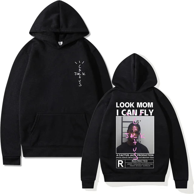 "Look Mom I Can Fly" Hoodie